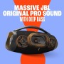 JBL Boombox 3 Wi-Fi Altavoz Bluetooth inalámbrico, resistente al agua y al polvo IP67, con batería de hasta 24 horas de
