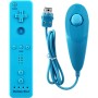 OSTENT 2 en 1 Mando a Distancia Construido en Motion Plus + Nunchuk para Nintendo Wii Juego - Negro