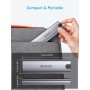 Beikell Carcasa M.2 NVMe SSD, Sin Herramientas USB 3.2 Gen 2×1 10Gbps Carcasa Adaptador, Caja Disco Duro Soporte