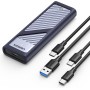 UGREEN Carcasa M.2 NVMe PCIe USB C 3.2 Gen 2, Caja Disco Duro M2 con UASP 10Gbps para SSD M.2 M/M&B Key 2280/2242/2230/2260