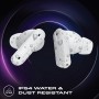 JBL Auriculares Tune Beam In-Ear, inalámbricos, resistentes al agua, cancelación de ruido y tecnología de 4 micrófonos, con