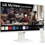 LG 32SR83U-W - MyView Smart Monitor, 32 Pulgadas, 3840 x 2160 (Ultra HD 4K), Panel IPS, webOS 23, ThinQ App, Blanco