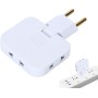 Enchufes múltiples eléctricos, enchufes de extensión para enchufes - Adaptador de pared de salida de 3 vías | Extensor de salida