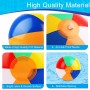 LWMTT 8 Piezas Pelota de Playa Hinchable Pelotas de Agua Inflables Pelota de Piscina para Niños Adultos Pelota de Playa Inflable