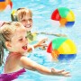 LWMTT 8 Piezas Pelota de Playa Hinchable Pelotas de Agua Inflables Pelota de Piscina para Niños Adultos Pelota de Playa Inflable