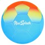 AKTIVE balón fútbol Playa Neopreno Rainbow Neo Splash, 22 cm, diseño Multicolor, Suave y Resistente, Buen Agarre Incluso Mojado,