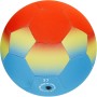 AKTIVE balón fútbol Playa Neopreno Rainbow Neo Splash, 22 cm, diseño Multicolor, Suave y Resistente, Buen Agarre Incluso Mojado,
