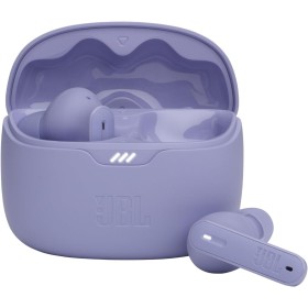 JBL Auriculares Tune Beam In-Ear, inalámbricos, resistentes al agua, cancelación de ruido y tecnología de 4 micrófonos, con