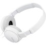 Sony MDR-ZX110APB - Auriculares para smartphone (diadema, mando de control, micrófono, 1000 mW, Android y iPhone), blanco
