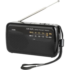 Radio de Portátil, Radios de Transistor Am FM Bolsillo Portátil Funciona con 2 Pilas AA, Radio de Pequeña de Bolsillo Viaje