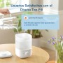 LEVOIT OasisMist 4.5L Humidificador Inteligente, Niebla Caliente & Fría a 45h y 40m² , Modo Auto, Luz Personalizada,