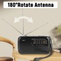 Radio de Portátil, Radios de Transistor Am FM Bolsillo Portátil Funciona con 2 Pilas AA, Radio de Pequeña de Bolsillo Viaje