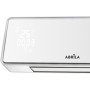 FABRILAMP Split Cerámico Invierno 2000W Blanco Cristal 2potencias 3funciones PTC De Seg.remoto Temporiz.18,7x53,8x12,3cm Mando a