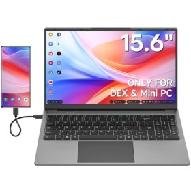 Dopesplay Lapdock de 15,6 pulgadas para Samsung DeX Mac Mini PC teléfo