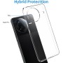 CAUHENYEE Funda para HMD Skyline con 2 Protectores de Pantalla de Cristal Templado, Funda Transparente de Silicona TPU Suave, a