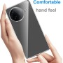 CAUHENYEE Funda para HMD Skyline con 2 Protectores de Pantalla de Cristal Templado, Funda Transparente de Silicona TPU Suave, a