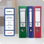 Netuno 10x Ekobox Archivador de Mármol color verde de 2 anillas 10 unidades 7,5 cm tamaño A4 de cartón para oficina estanterías