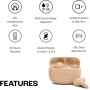 JBL Wave Beam, auriculares inalámbricos In-Ear, IP54 e IPX2, manos libres y 32 horas de duración de la batería, en negro