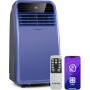 Klarstein Metrobreeze New York Smart 12k Aire Acondicionado Portátil - 12000 BTU, 35-59 m², Control App & Alexa, Ventilador &