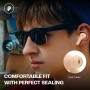 JBL Wave Beam, auriculares inalámbricos In-Ear, IP54 e IPX2, manos libres y 32 horas de duración de la batería, en negro