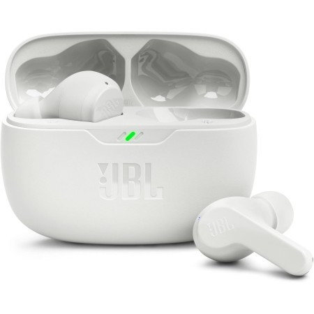 JBL Wave Beam, auriculares inalámbricos In-Ear, IP54 e IPX2, manos libres y 32 horas de duración de la batería, en negro