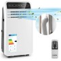 Klarstein Metrobreeze New York Smart 12k Aire Acondicionado Portátil - 12000 BTU, 35-59 m², Control App & Alexa, Ventilador &