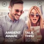JBL Wave Beam, auriculares inalámbricos In-Ear, IP54 e IPX2, manos libres y 32 horas de duración de la batería, en negro