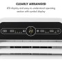 Klarstein Metrobreeze New York Smart 12k Aire Acondicionado Portátil - 12000 BTU, 35-59 m², Control App & Alexa, Ventilador &