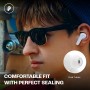 JBL Wave Beam, auriculares inalámbricos In-Ear, IP54 e IPX2, manos libres y 32 horas de duración de la batería, en negro