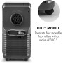 Klarstein Metrobreeze New York Smart 12k Aire Acondicionado Portátil - 12000 BTU, 35-59 m², Control App & Alexa, Ventilador &
