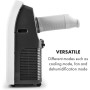 Klarstein Metrobreeze New York Smart 12k Aire Acondicionado Portátil - 12000 BTU, 35-59 m², Control App & Alexa, Ventilador &