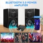 Amplificador Hifi Bluetooth ZK-MT21 2.1 Canales Mini Amplificador de Audio Estéreo 50W x 2 +100W Clase D Digital Power Ampfilier