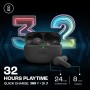 JBL Wave Beam, auriculares inalámbricos In-Ear, IP54 e IPX2, manos libres y 32 horas de duración de la batería, en beige