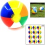 Xrten 12 Pcs Pelota de playa niños, pelota hinchable 30 cm para la piscina playa ect