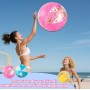 LUMOOM 3 Piezas, Bola De Agua Brillante Inflable, Bola Gigante Inflable para Playa, Pelota De Piscina para Fiestas, Pelotas De