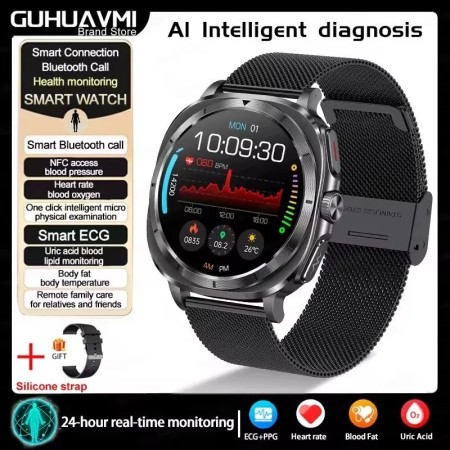 2025 nuevo para Samsung Galaxy Watch 7 ácido úrico presión arterial ox