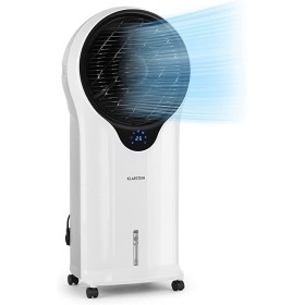 Klarstein Aire Acondicionado Portatil 3 en 1, Climatizador de Aire 90 W Silencioso, Pinguino Modo Noche con Humidificador y