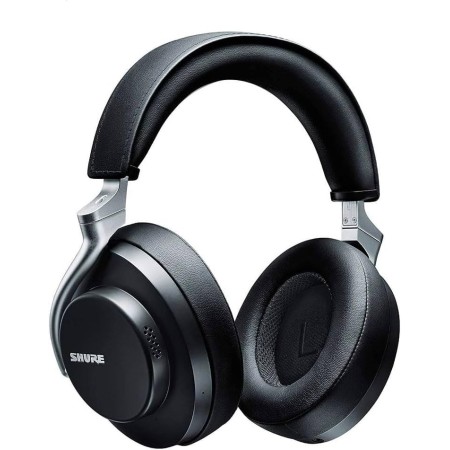 Shure AONIC 50 Auriculares canceladores de Ruido inalámbrico, Bluetooth 5 inalámbrico, sobre el Ajuste de la Oreja, 20 Horas de