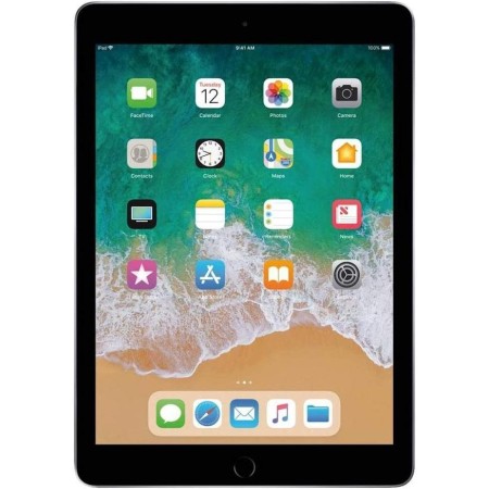 Apple iPad 9.7 (5.ª Generación) 128GB Wi-Fi + Cellular - Plata - Desbloqueado (Reacondicionado)