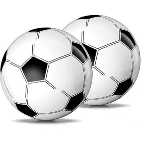 Pelotas de Playa Inflables, 2 Piezas Balones Deportivos inflables Gigantes, Balón de fútbol Inflable Grande, Gigante Pelota de