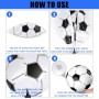 Pelotas de Playa Inflables, 2 Piezas Balones Deportivos inflables Gigantes, Balón de fútbol Inflable Grande, Gigante Pelota de
