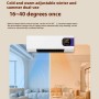 Aire Acondicionado De Pared, Aire Acondicionado Split Con Control Remoto, 2000W Enfriador Portatile, Refrigeración Y Calefacción
