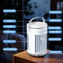 Aire Acondicionado Portátil, Enfriador de Aire 5 en 1, 1400ML Tanque, Climatizador Evaporativo, Temporizadores de 1-4H, 2 Modos