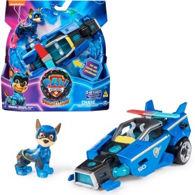 Patrulla Canina - Figura Chase Y Coche DE Juguete con Luces Y Sonidos DE LA SUPERPELíCULA - 6067507 - Patrulla Canina Juguetes -