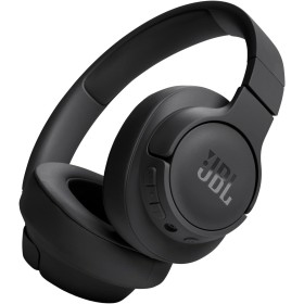 JBL Auriculares Tune 720 BT, inálambricos por Bluetooth, 76 horas de reproducción con JBL Pure Bass, plegables, negro