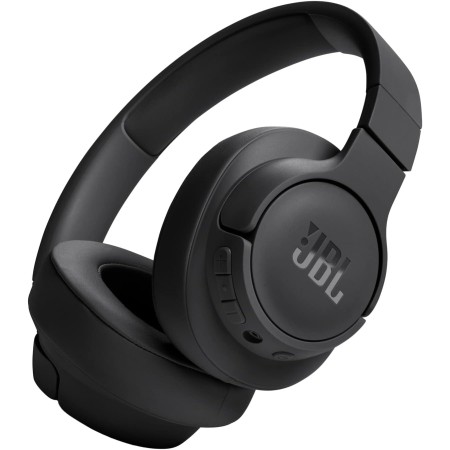 JBL Auriculares Tune 720 BT, inálambricos por Bluetooth, 76 horas de reproducción con JBL Pure Bass, plegables, negro