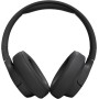 JBL Auriculares Tune 720 BT, inálambricos por Bluetooth, 76 horas de reproducción con JBL Pure Bass, plegables, negro