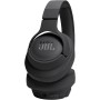 JBL Auriculares Tune 720 BT, inálambricos por Bluetooth, 76 horas de reproducción con JBL Pure Bass, plegables, negro