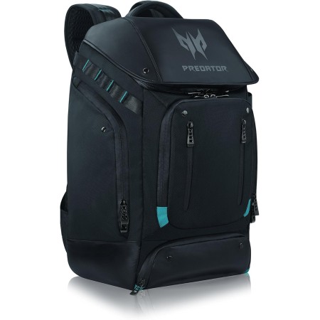 Acer Predator Utility - Mochila de viaje resistente al agua y a prueba de desgarros, se adapta y protege portátiles de hasta