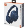 JBL Auriculares Tune 720 BT, inálambricos por Bluetooth, 76 horas de reproducción con JBL Pure Bass, plegables, negro